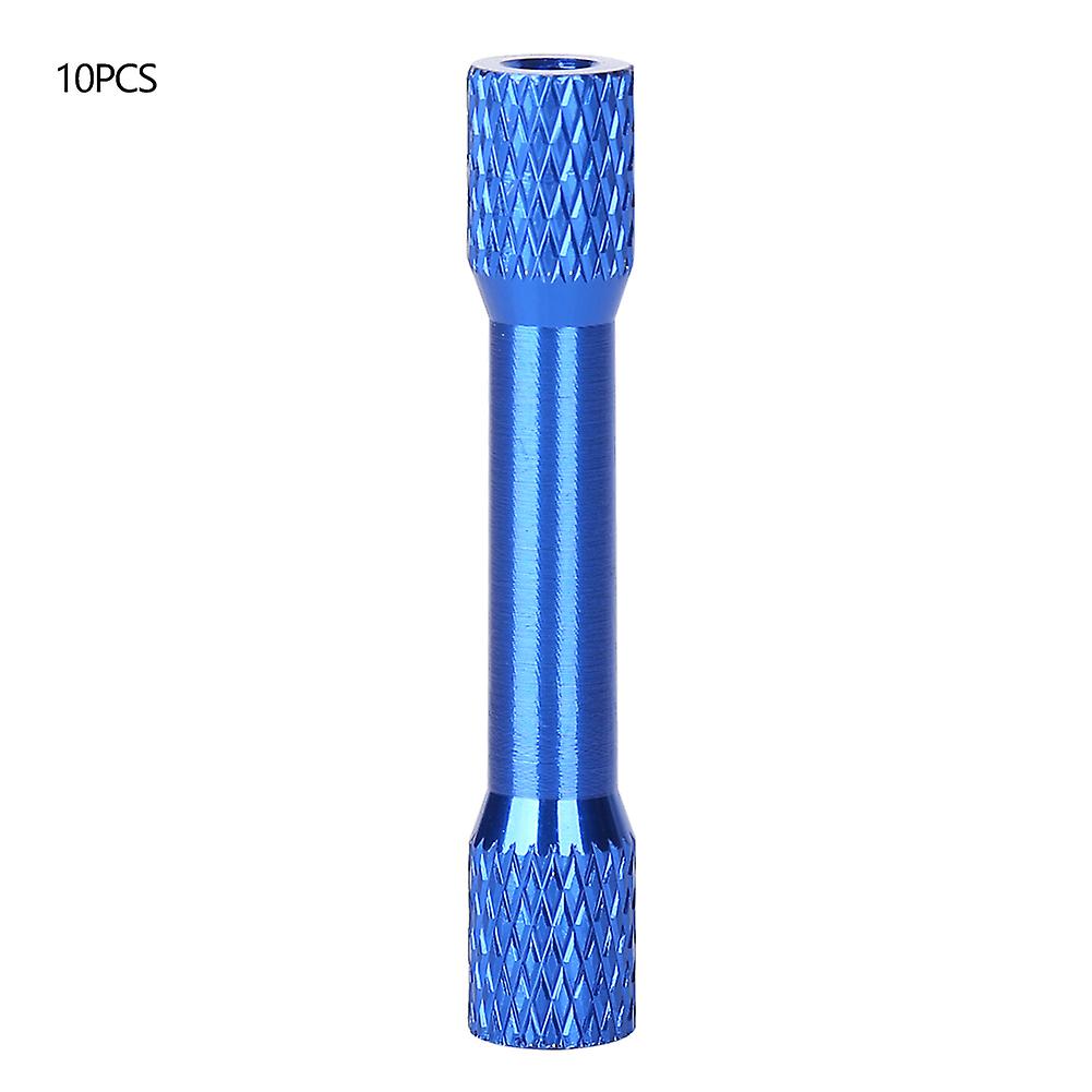 10 Pcs Standoff M3x35mm Anodized Aluminum Alloy Internal Thread Column Spacer For Dronecobalt