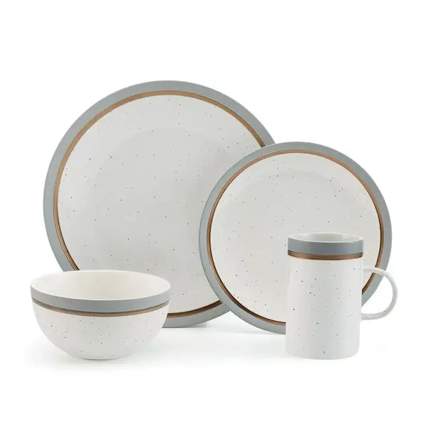 Pfaltzgraff 16-Piece Ezra Stoneware Dinnerware Set