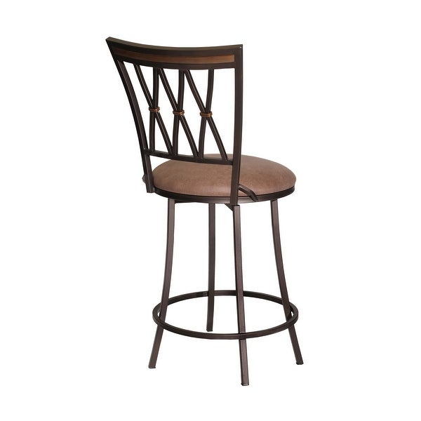 Copper Grove Simon Commercial Grade Swivel Bar Stool