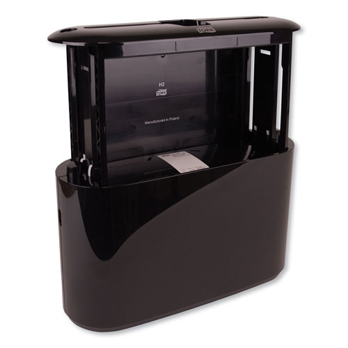 Essity Tork Xpress Countertop Towel Dispenser | 12.68 x 4.56 x 7.92， Black | TRK302028