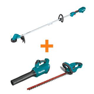 Makita 18V LXT Cordless 13 in. String Trimmer Tool-Only with Bonus LXT Leaf Blower and 22 in. LXT Hedge Trimmer (Tools-Only) XRU23ZXB03ZXH2Z