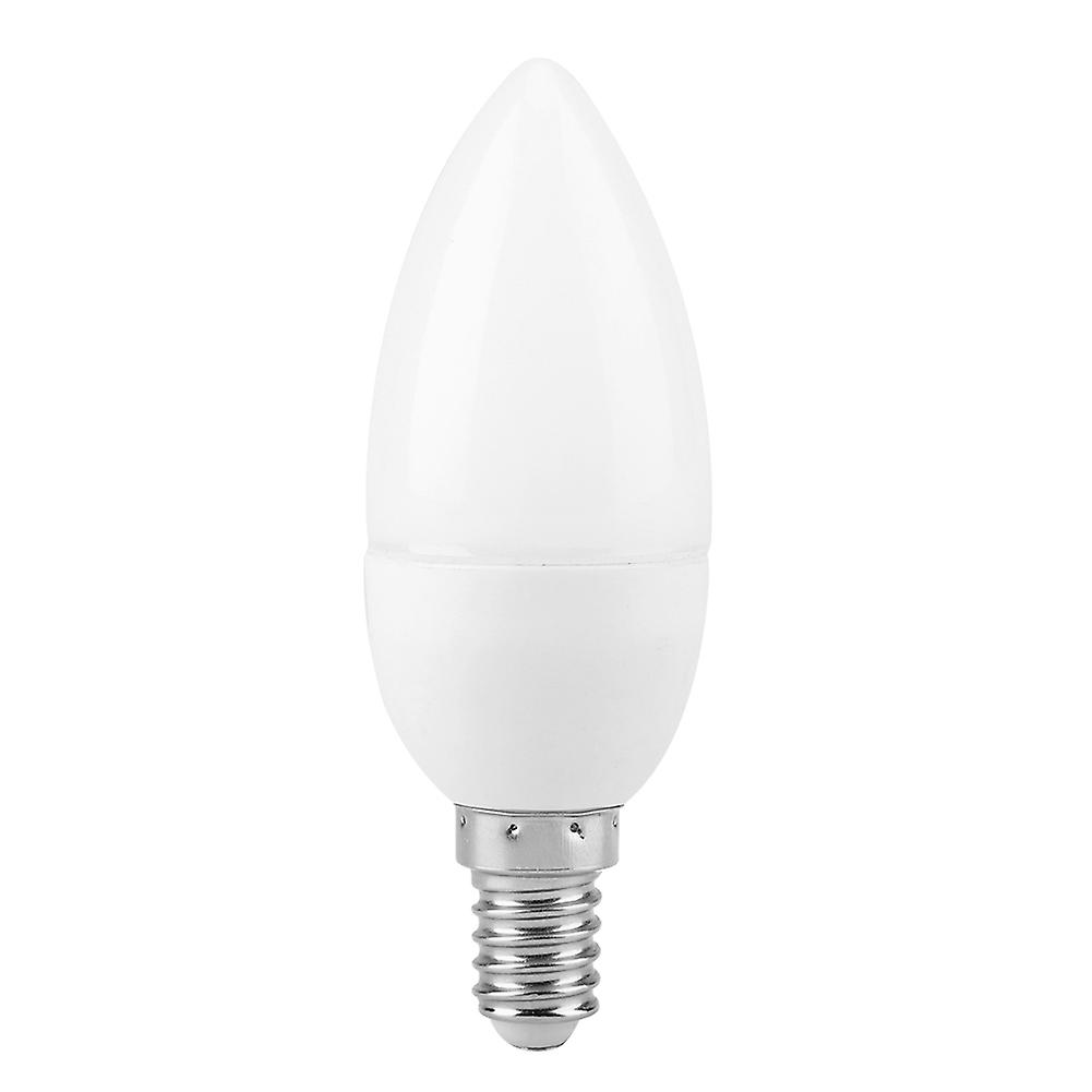 Retro Style Home Candle Shape E14 Socket Bulb Led Light Lamp Ac 220v (round Warm White)