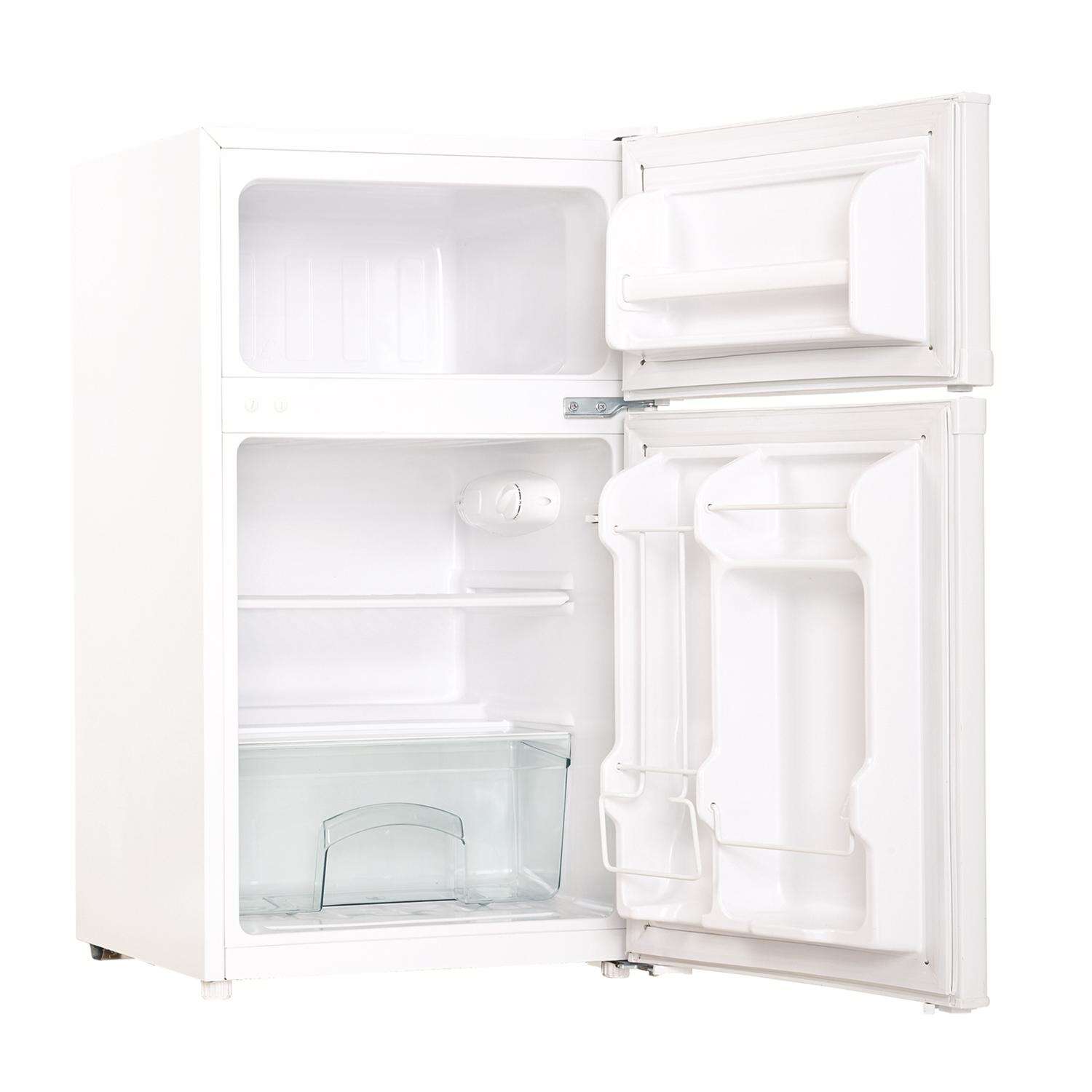 Danby 3.1 ft White Stainless Steel Compact Refrigerator 110 W