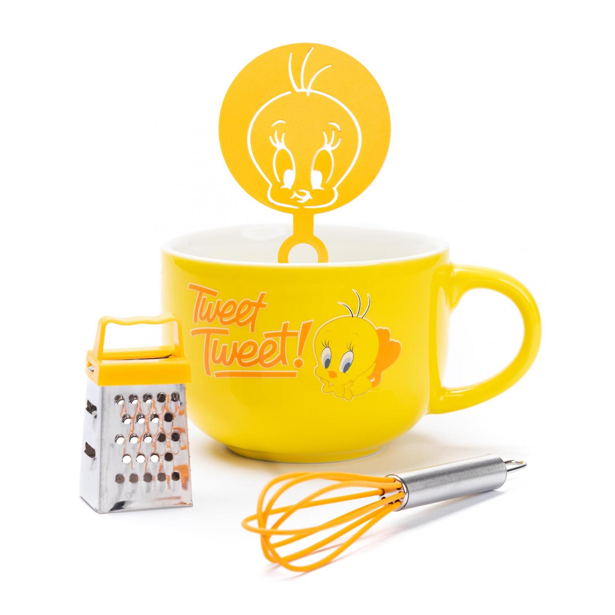 Looney Tunes Tweety Mug and Stencil Set