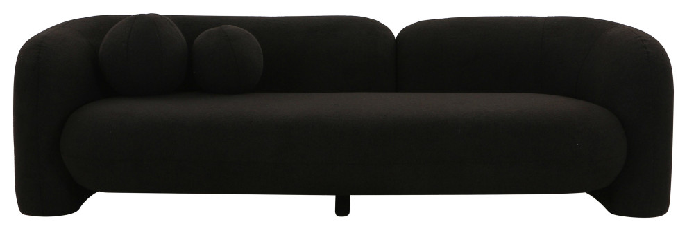 Amelie Faux Fur Sofa   Transitional   Sofas   by TOV Furniture  Houzz