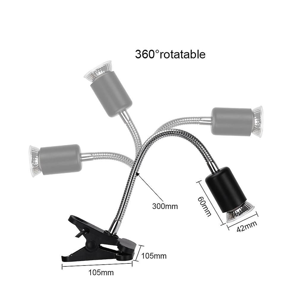 X50w Uva Uvb Bulbs，reptile Lamp Heated Tortoise Lamp With Long Base 360rotation