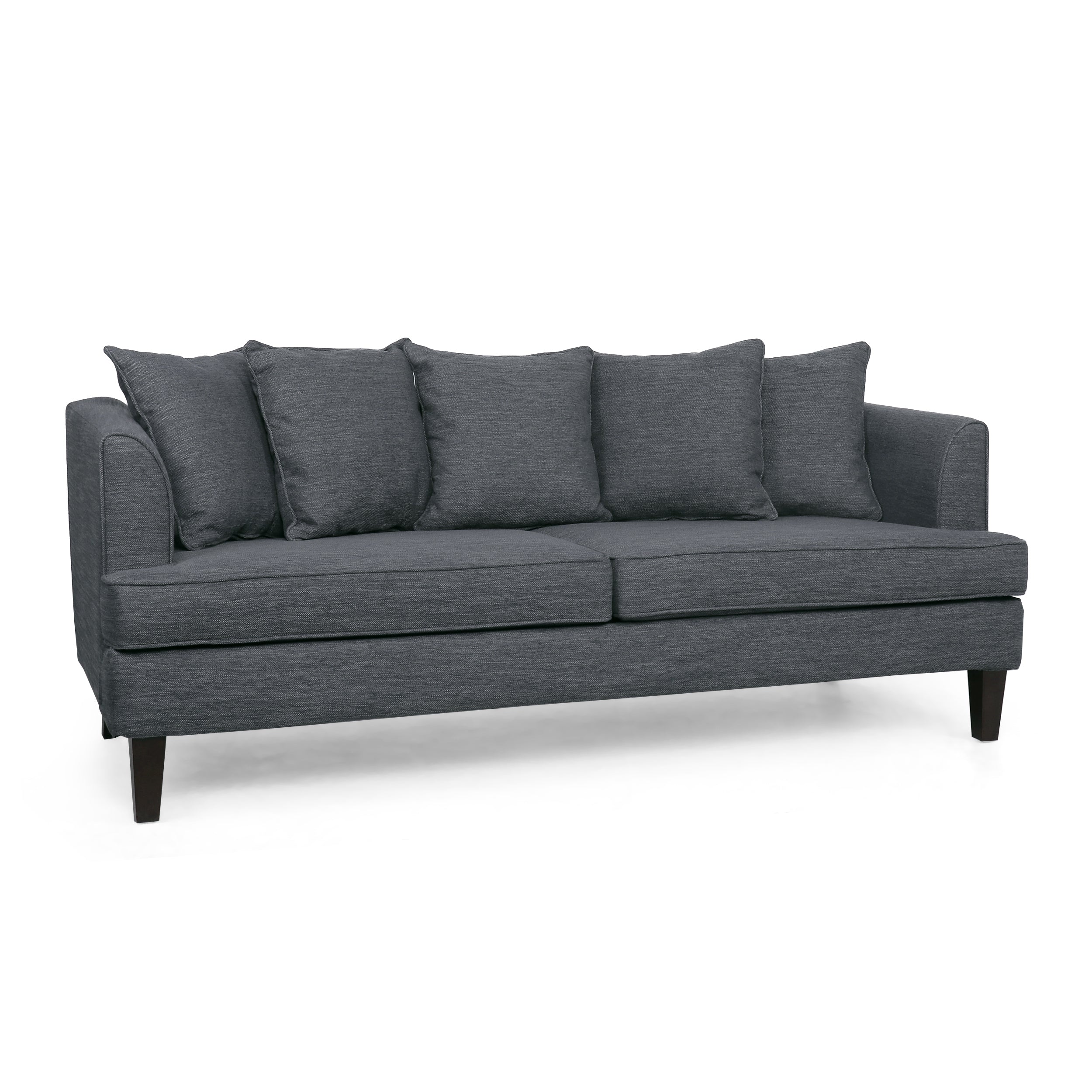 Lilburn Contemporary Pillow Back 3 Seater Sofa