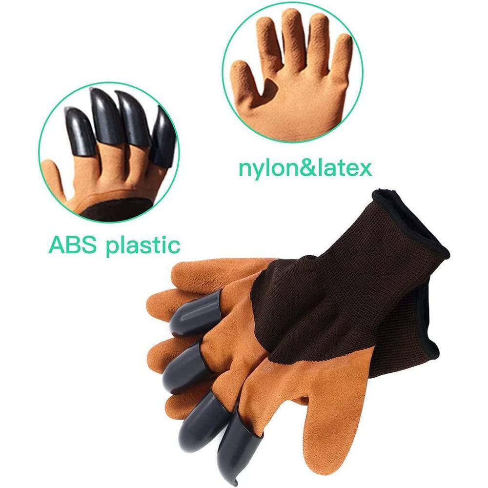 7-Piece Heavy-Duty Gardening Tools with Garden Gloves Garden Tool Set B09BJHJHYX