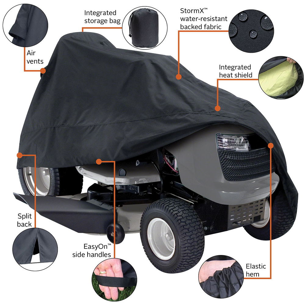 StormPro Waterproof Heavy-Duty Tractor Cover ;