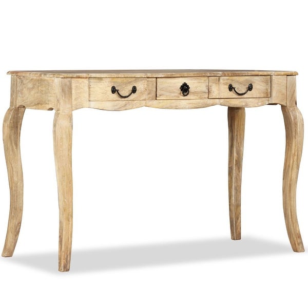 vidaXL Console Table Solid Mango Wood 47.2