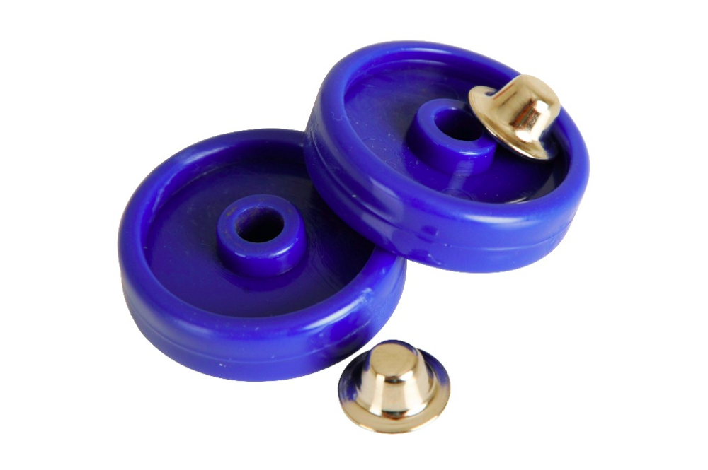 Avalanche 500 Wheel Kit (2 ; 1.5 wheels with push nuts)