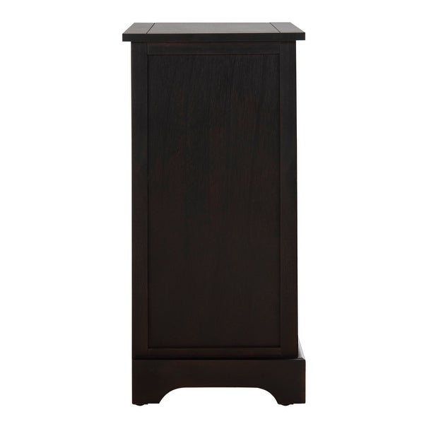 SAFAVIEH Carrie Brown Side Storage Side Table - 15.9