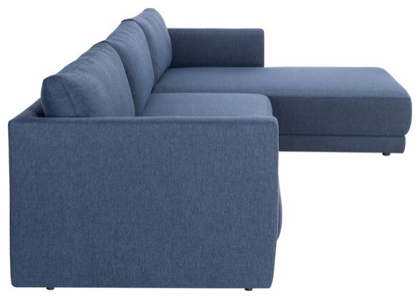 Safavieh Couture Ludovic Contemporary Sofa   Contemporary   Sectional Sofas   by Safavieh  Houzz