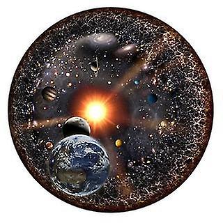 Round 1000-piece Puzzle， Puzzle Decompression Plane Puzzle， Space Puzzle