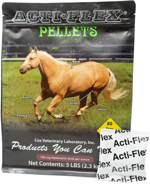 Cox Vet Lab Acti-Flex Eze Go Pellets Horse Supplement， 5-lb bag