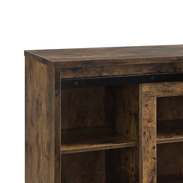 Bellarosa Tv Stand For Tvs Up To 60 quot Rustic Oak Acme Furniture