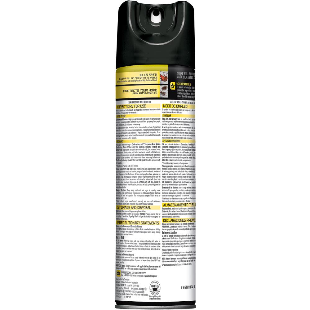 17.5 Oz Ant and Roach Killer (Lemon Scent Aerosol) ;