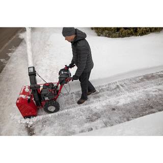 Troy-Bilt Vortex 26 in. 357 cc 3-Stage Self Propelled Gas Snow Blower with Electric Start Trigger Steering and Heated Grips Vortex 2610