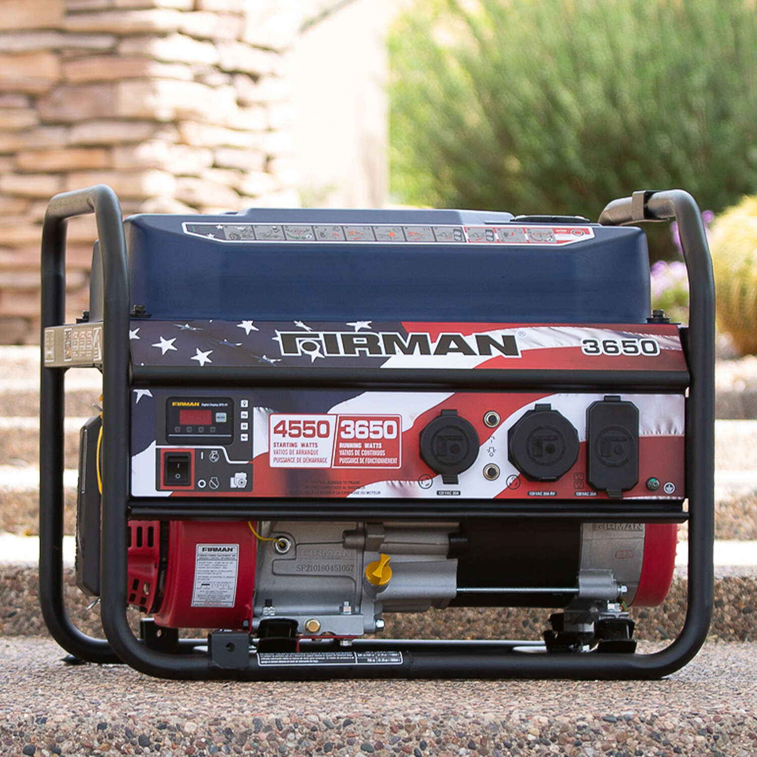 Firman Performance Series 3650 W 120 V Gasoline Portable Generator