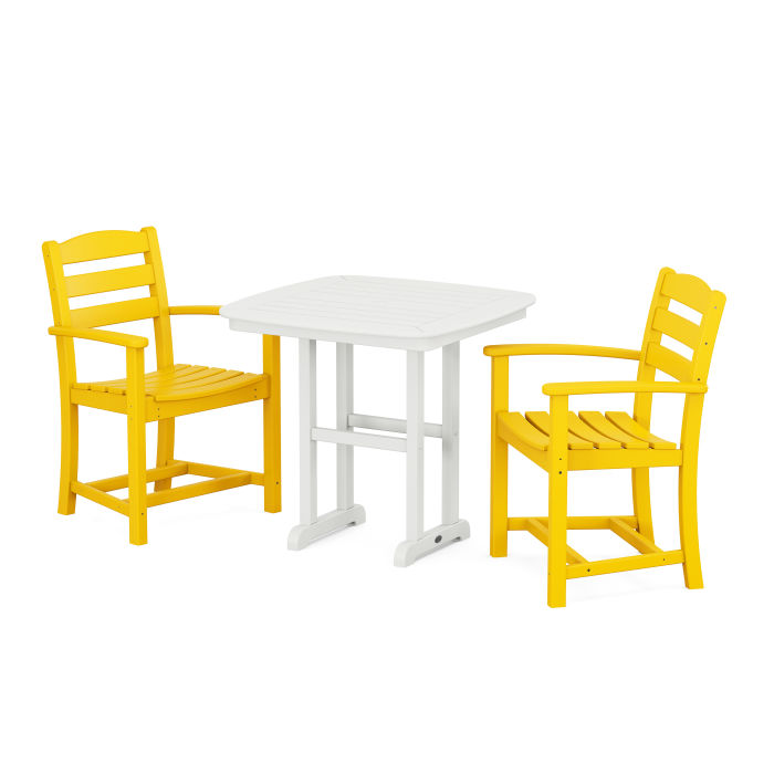 Polywood La Casa Café 3-Piece Dining Set PWS1210-1