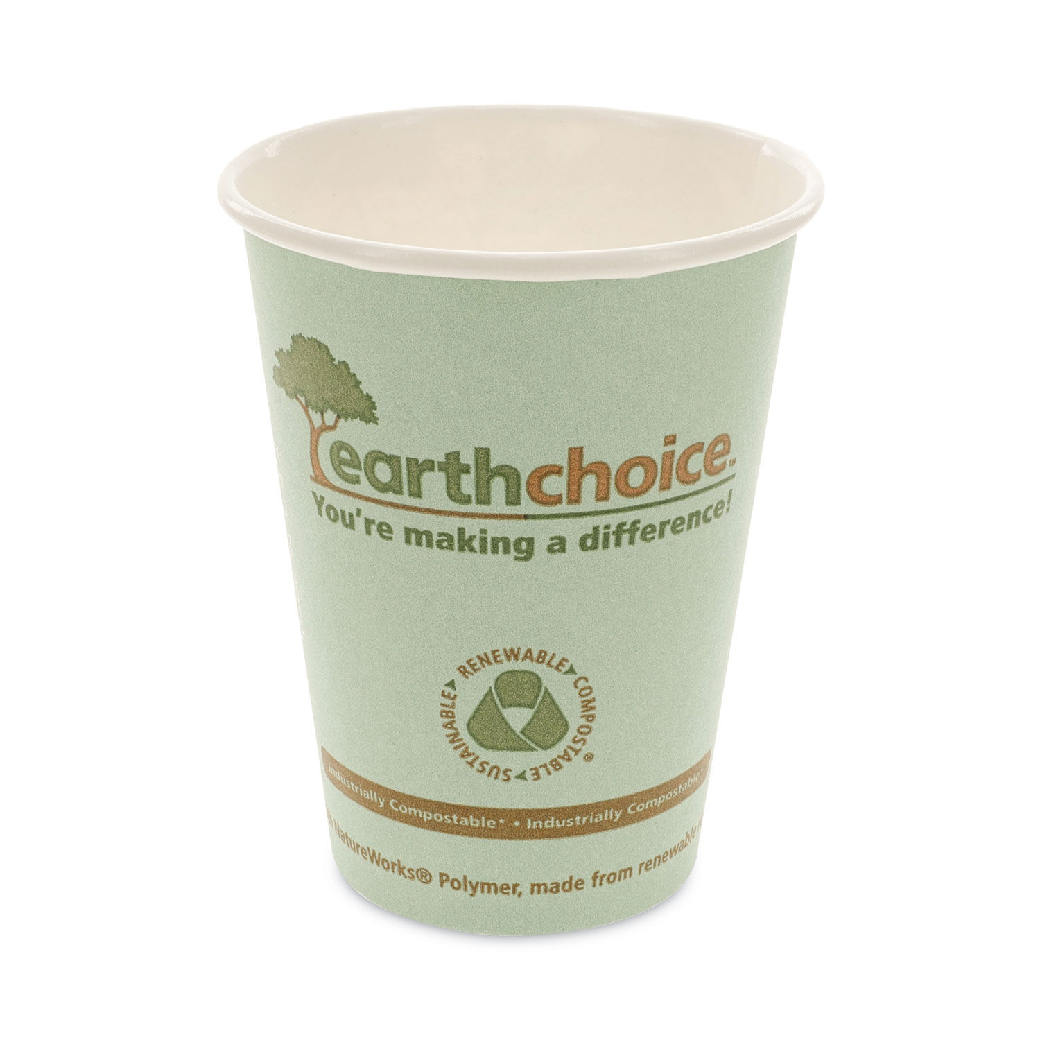 EarthChoice Compostable Paper Cup by Pactiv PCTDPHC12EC