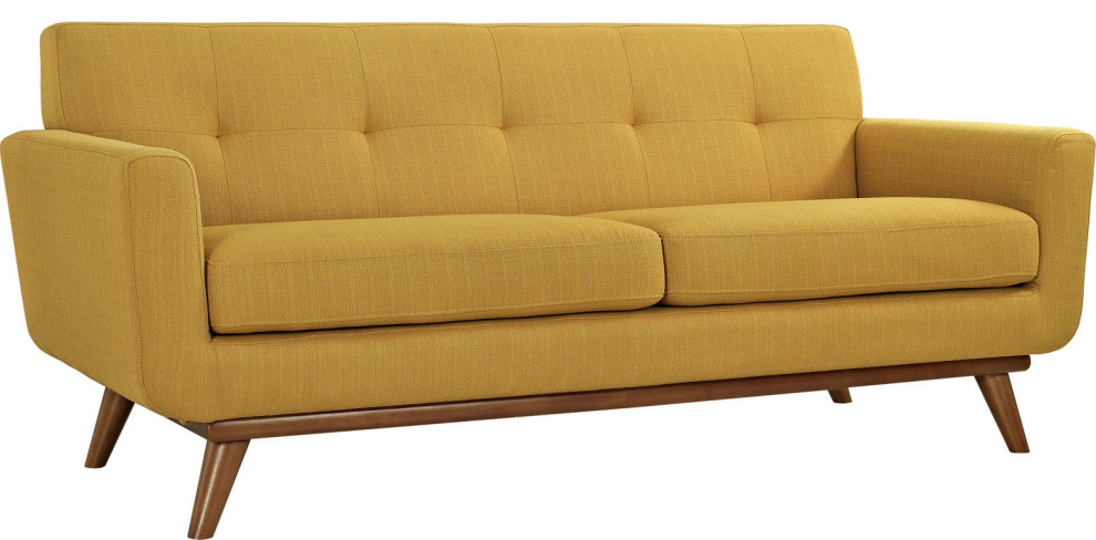 Jayden Loveseat   Midcentury   Loveseats   by HedgeApple  Houzz