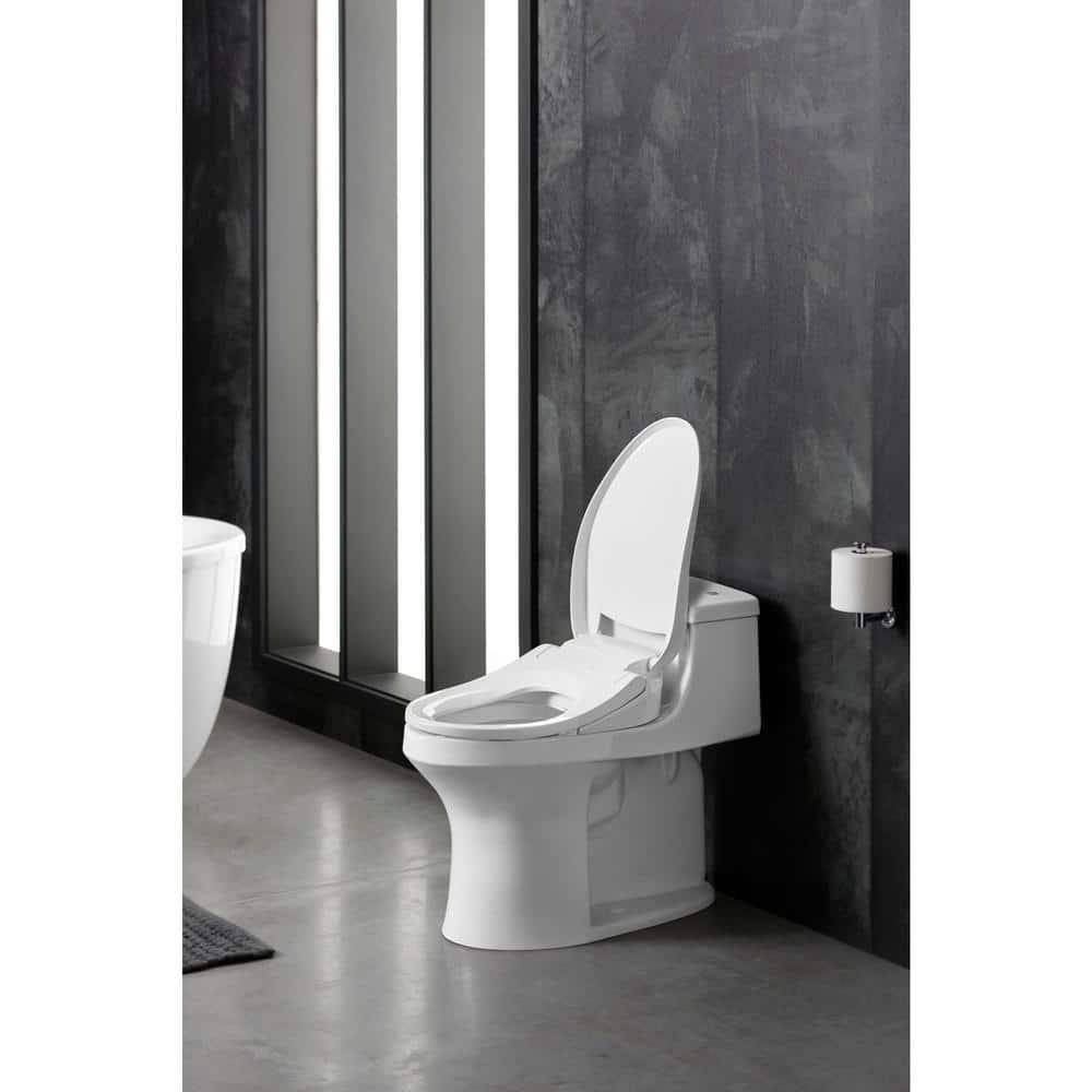 KOHLER C3 050 Electric Bidet Seat for Elongated Toilets in White