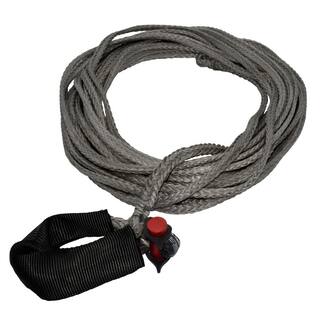 LockJaw 14 in. x 50 ft. Synthetic Winch Line Extension with Integrated Shackle 21-0250050