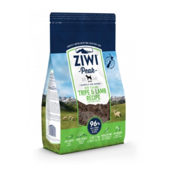 Peak Air Dried Grain Free New Zealand Tripe and Lamb Dog Food;