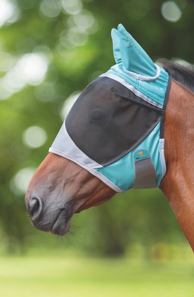 Shires Equestrian Products Deluxe Horse Fly Mask w/ Ears