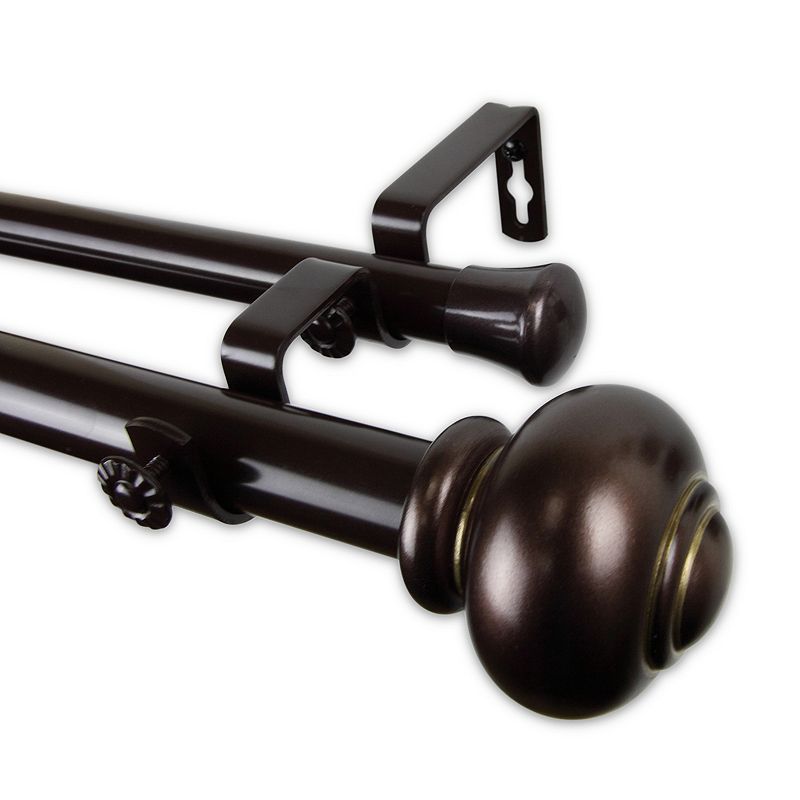 Rod Desyne 1 Rotunda Double Curtain Rod