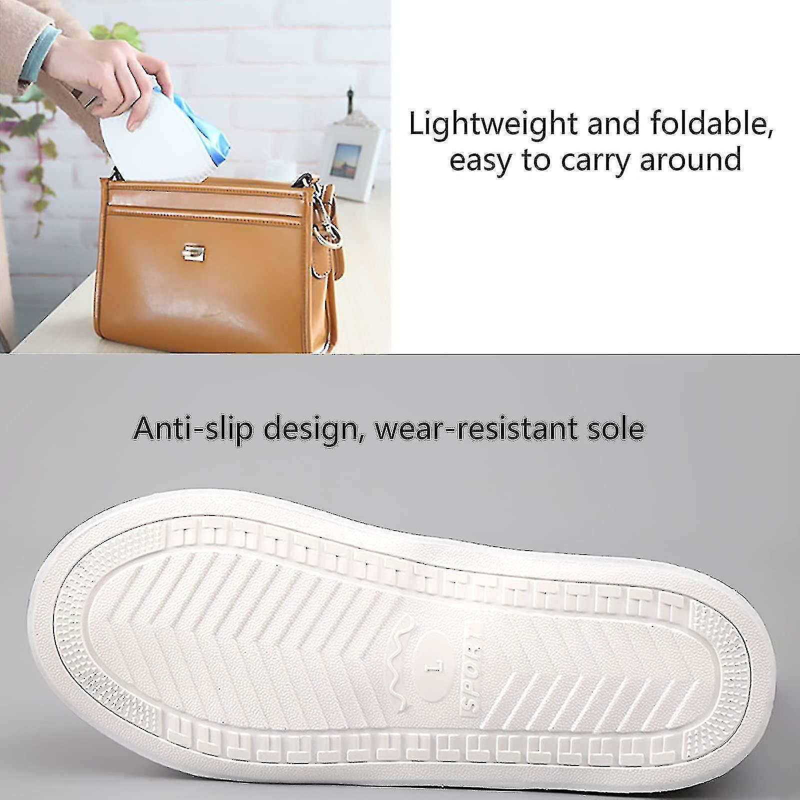 Waterproof Shoe Covers Reusable Shoe Covers Non-slip Silicone Overshoes Galoshes With Zipper Shoe Protector Covers