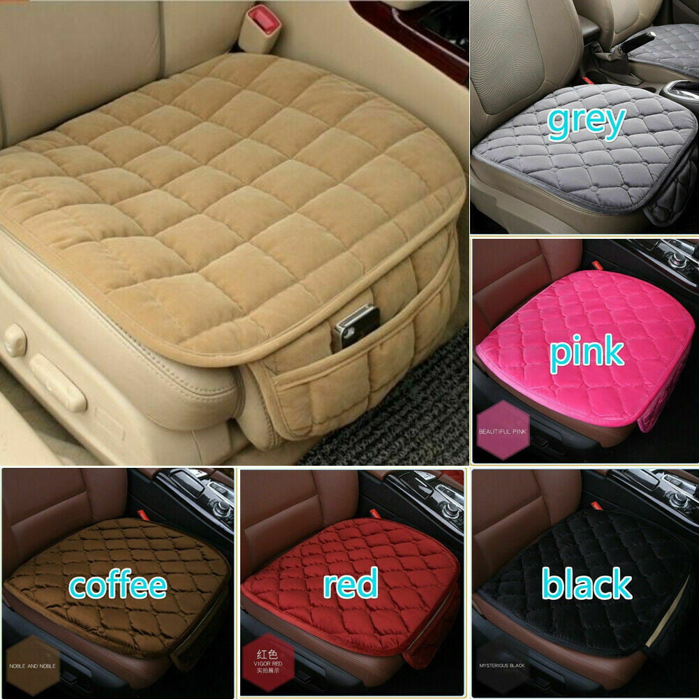 SUNSIOM Universal Car Seat Cover Breathable Plush Pad Mat for Auto Chair Cushion