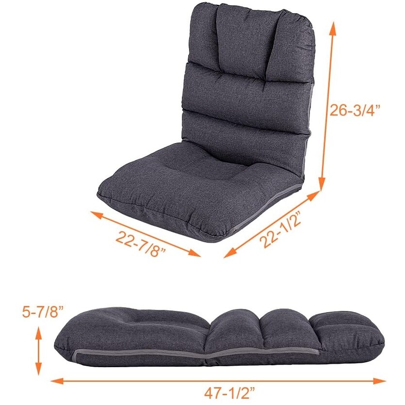 5 Position Indoor Adjustable Floor Chair