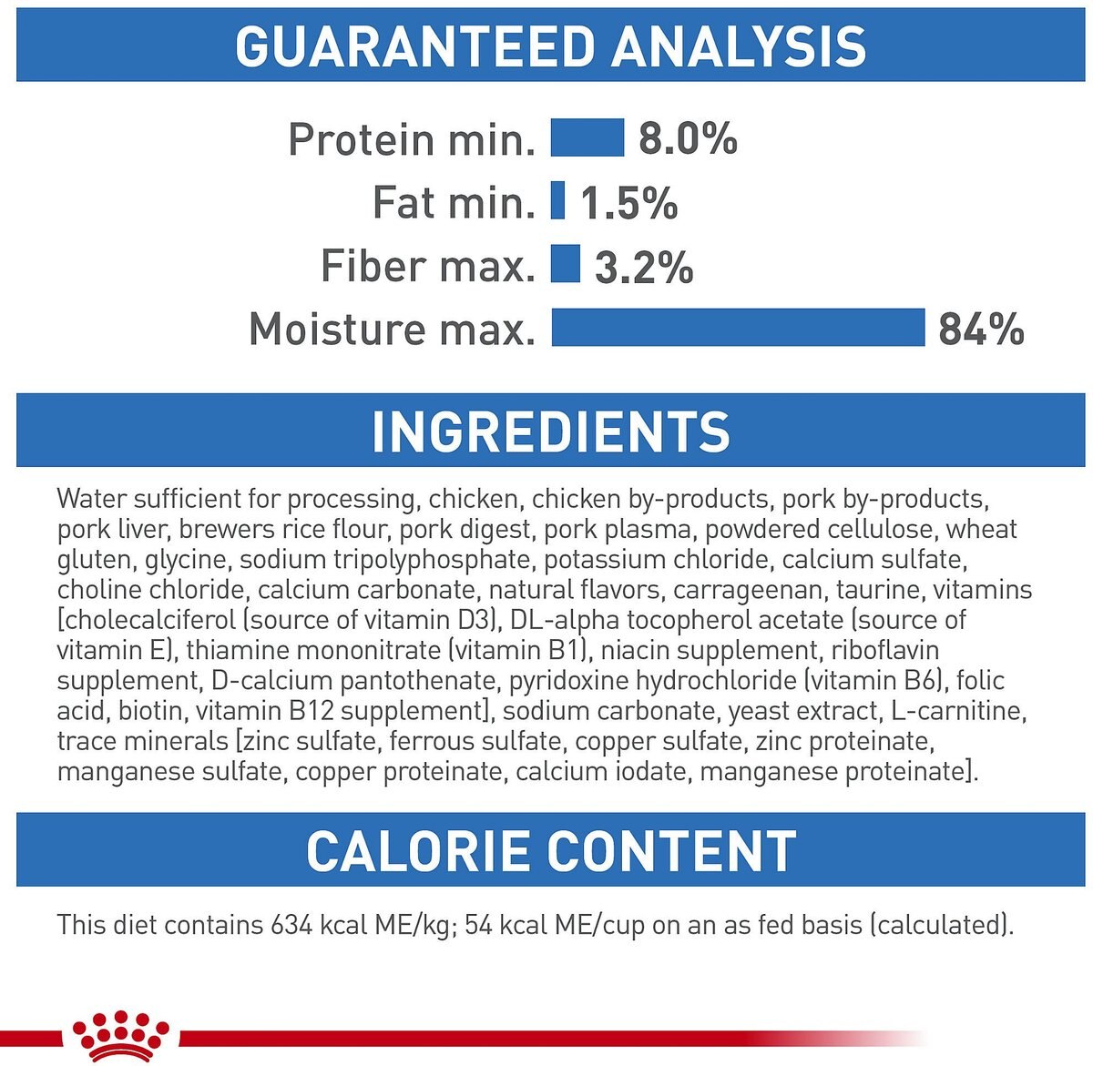 Royal Canin Feline Care Nutrition Weight Care Adult Chunks in Gravy Pouch Cat Food， 3-oz， case of 12