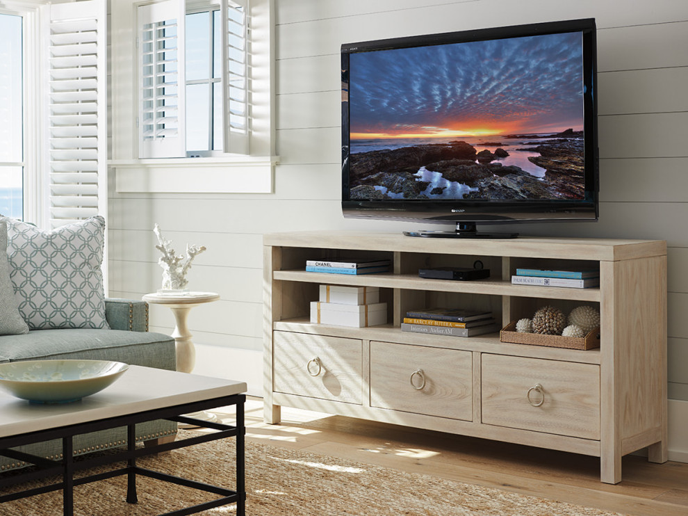 Promontory Media Console   Transitional   Media Cabinets   by HedgeApple  Houzz