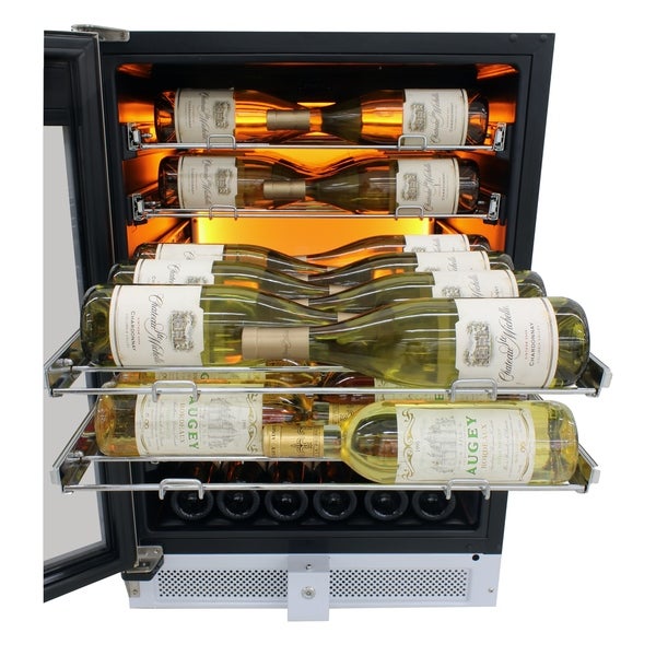 41-Bottle Single-Zone Wine Cooler - N/A