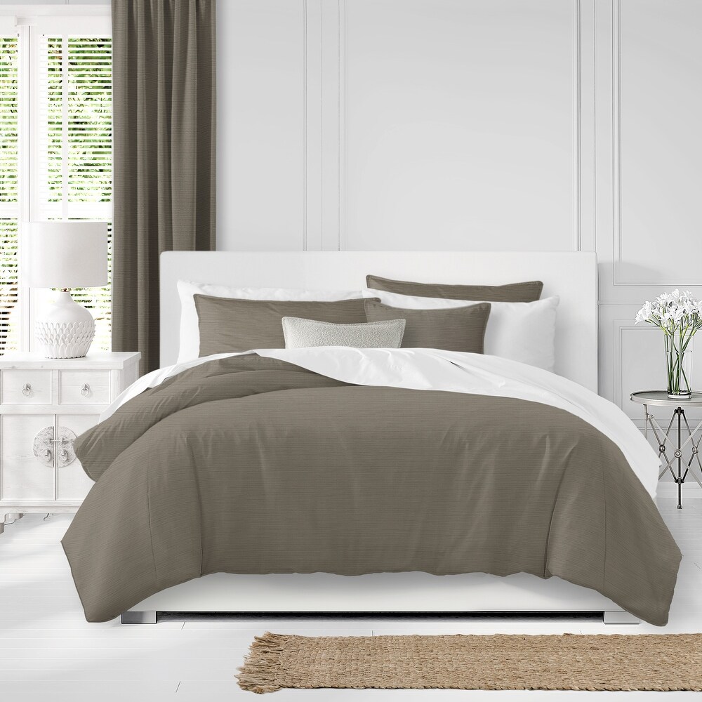 Nova Taupe Coverlet   Pillow Sham Set