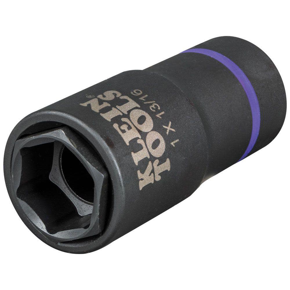 Klein 2-in-1 Socket 1 X 13/16 6 Pt