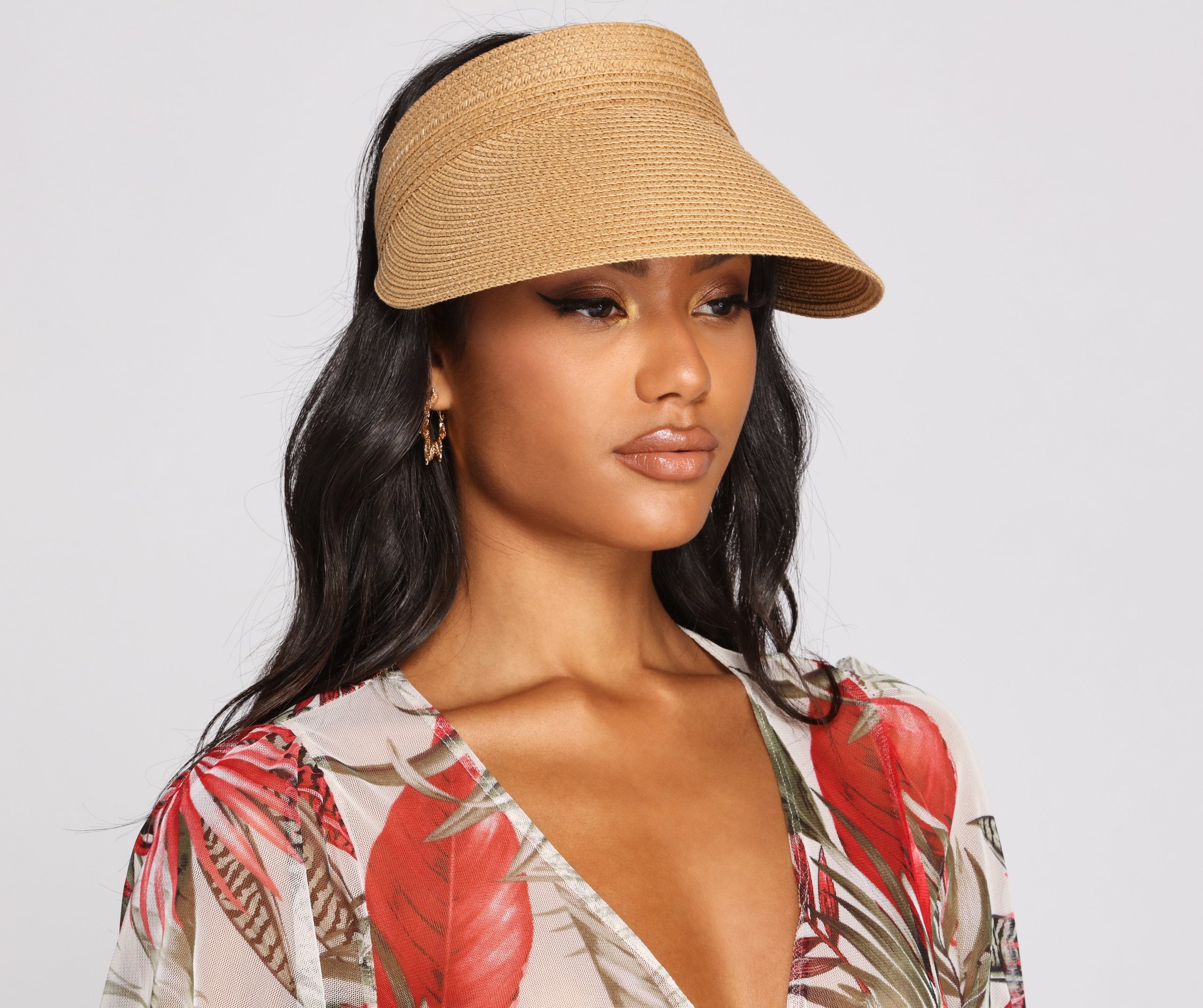 Sunny Days Ahead Straw Visor