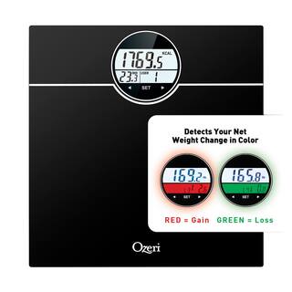 Ozeri WeightMaster (440 lbs  200 kg) Bath Scale with BMI BMR and 50 gram Weight Change Detection ZB21-B2