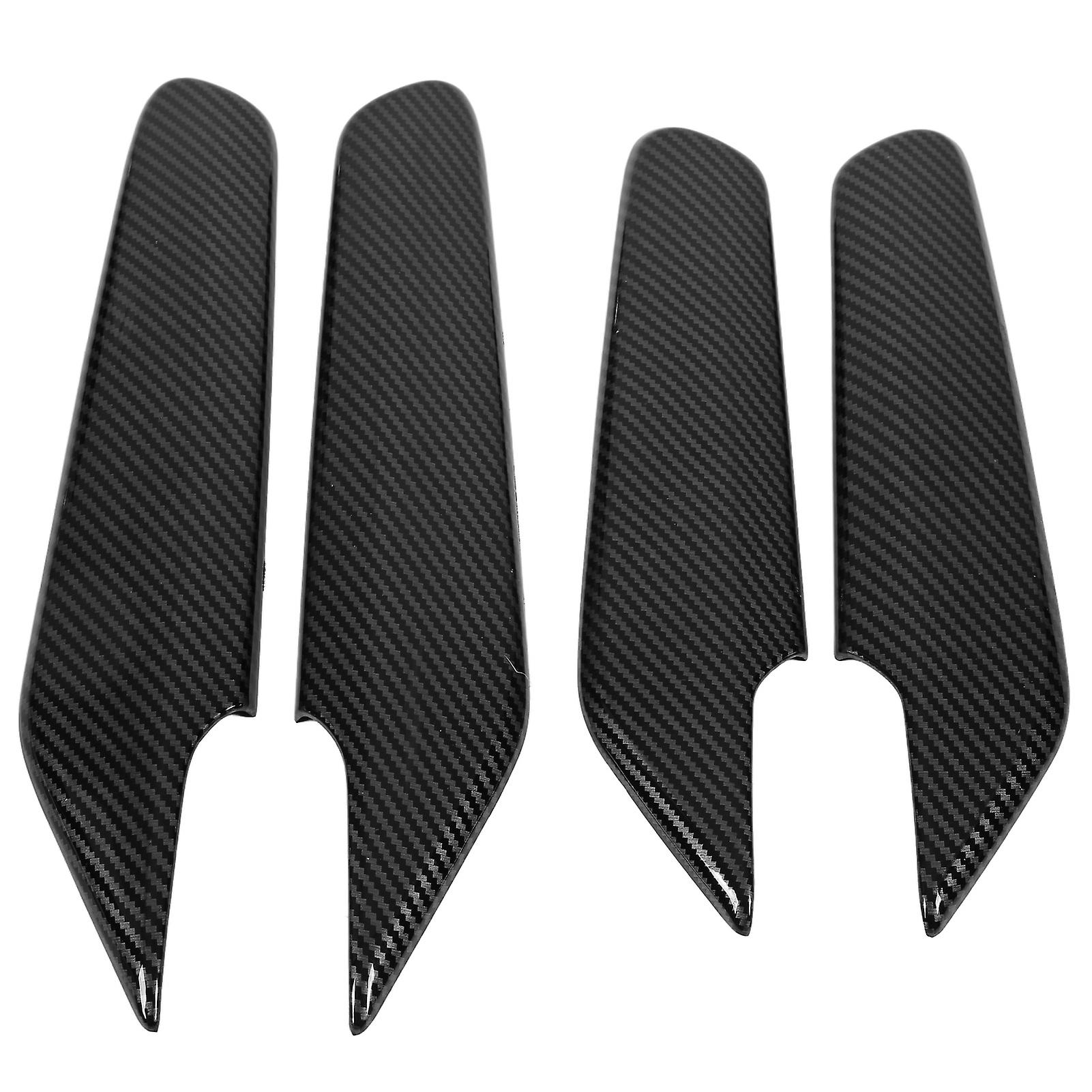 4pcs Carbon Fiber Style Window Switch Panel Cover Car Interior Accessories Replacement For Civic 2022