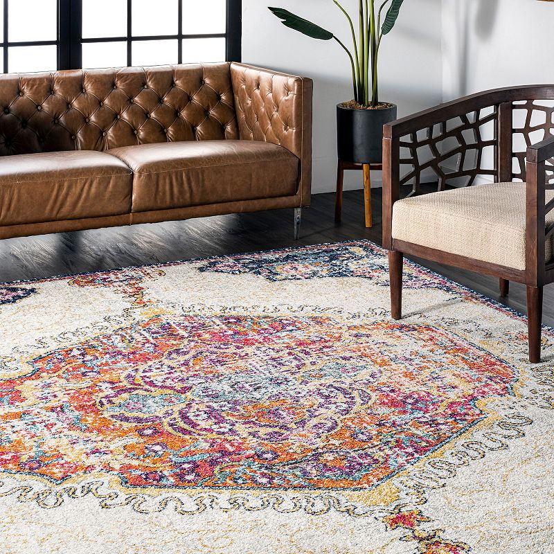 nuLOOM Maranda Vintage Medallion Rug