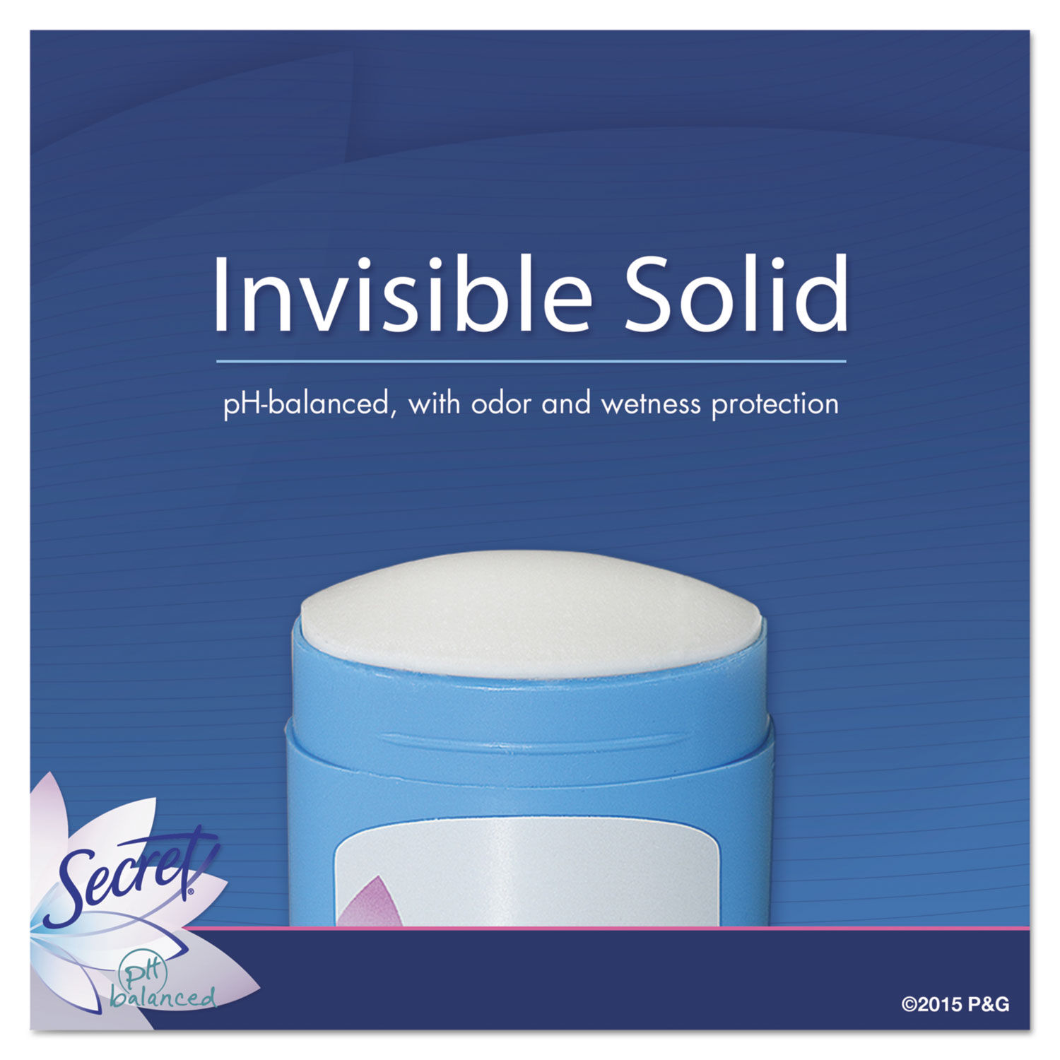 Invisible Solid Anti-Perspirant and Deodorant by Secretandreg; PGC31384EA