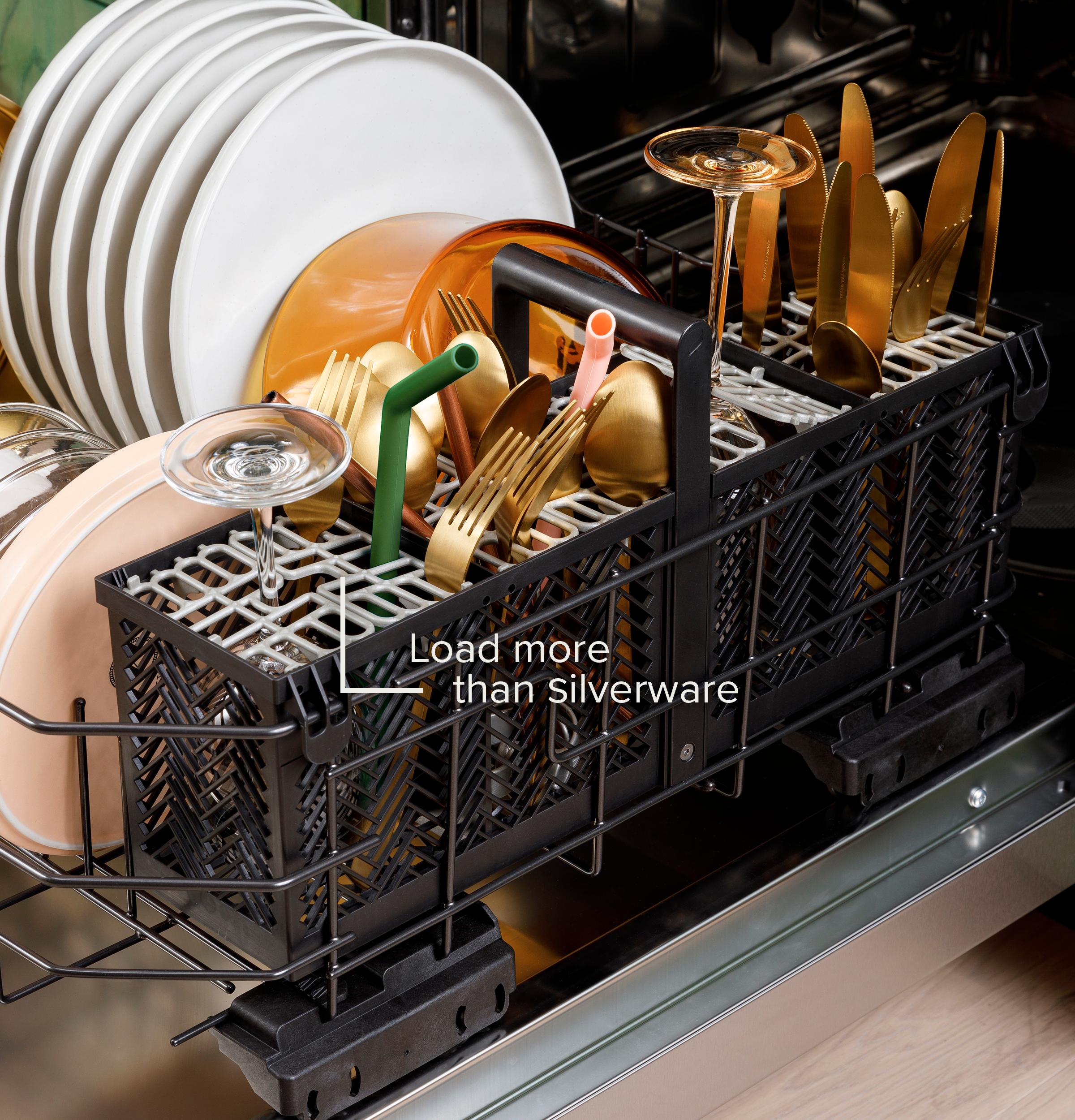 Cafe CDT828P2VS1 Café™ Customfit Energy Star Stainless Interior Smart Dishwasher With Ultra Wash & Dry, 42 Dba