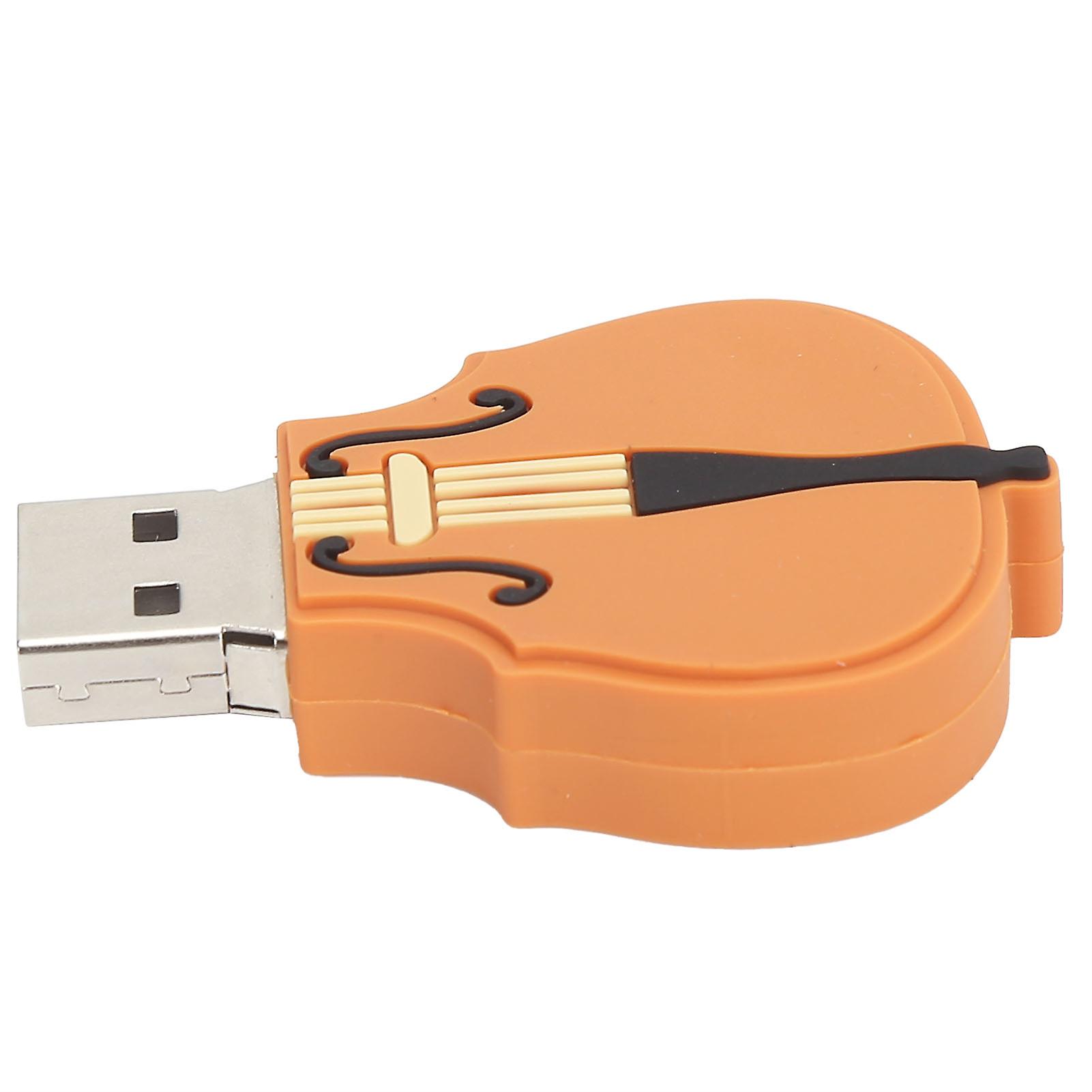 Violin Modeling Usb Stick Lovely Home Office Usb Flash Drive For Music Data Storage16gb