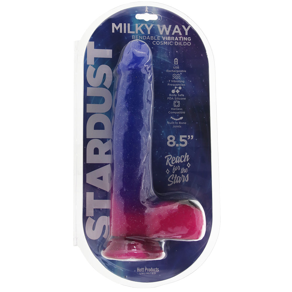 Stardust Milky Way 8.5 Inch Vibrating Dildo