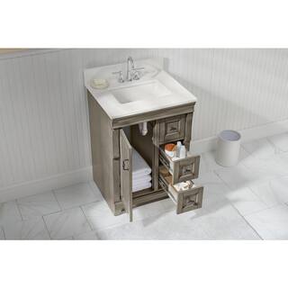 Home Decorators Collection Naples 24 in. W x 21 58 in. D Bath Vanity Cabinet Only in Distressed Grey NADGA2421D