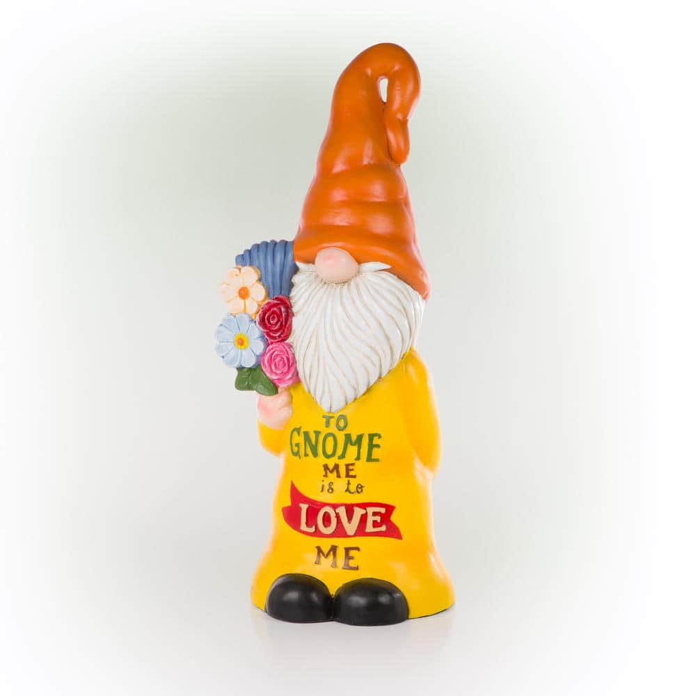 Alpine Corporation 24 in. H To Gnome Me Is To Love Me