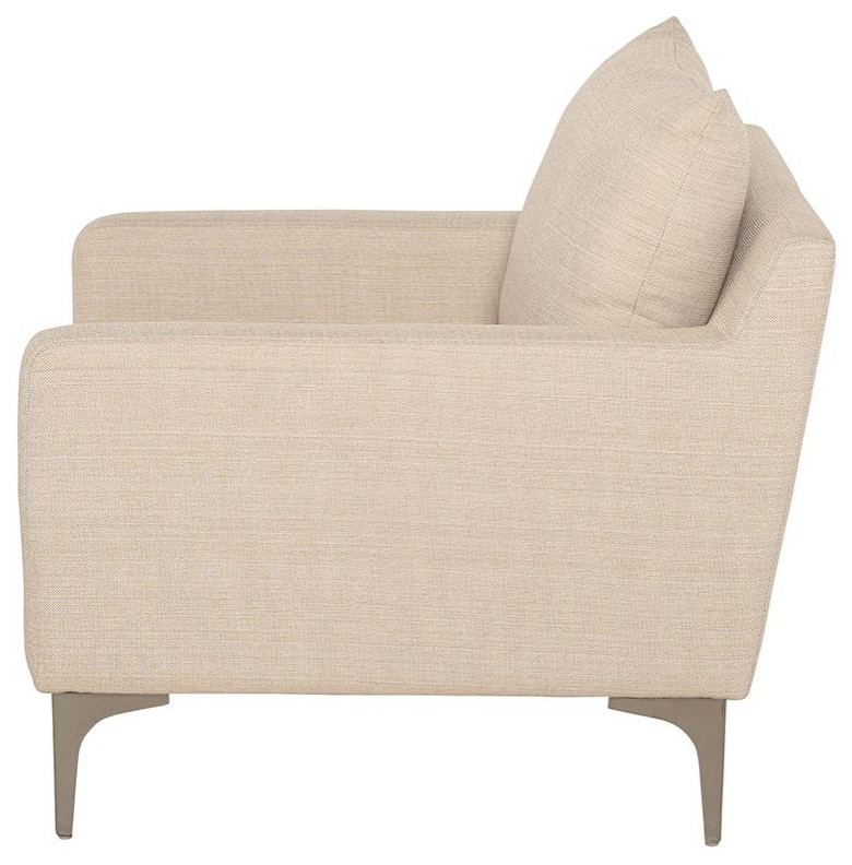 Nuevo Furniture Anders Single Seat Sofa   Midcentury   Armchairs And Accent Chairs   by Unlimited Furniture Group  Houzz